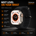 T900 Ultra 2 Smart Watch For Men Women Full Touch Bluetooth Call Smartwatch Men Women Ultra Watch / T900 Ultra 2 Smart Watch - Black