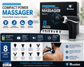 Cordless & Rechargeable Compact Body Massager | Model BLD-811 | Best Quality Massager