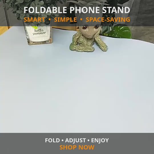 Adjustable Desktop Phone Holder Stand – Universal Mobile Stand with Angle & Height Adjustment | Foldable Anti-Slip Cell Phone Holder for All Smartphones